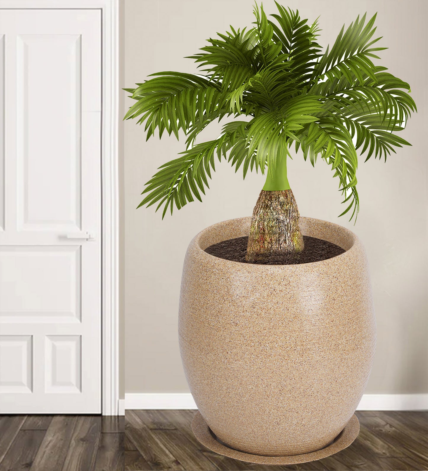 Coral Polymer planters