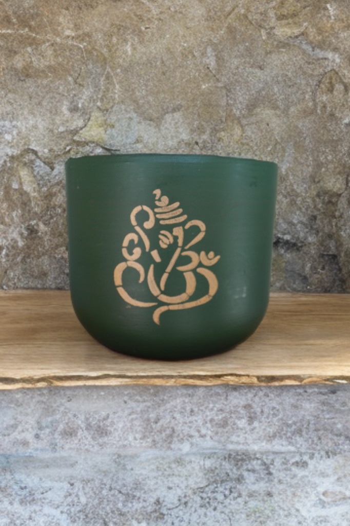 Ganeshji Ceramic Pot
